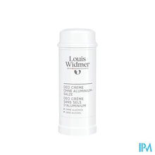 Afbeelding in Gallery-weergave laden, Widmer Deo Creme Zonder Aluminiumzouten Zonder Parfum 40ml