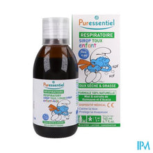 Afbeelding in Gallery-weergave laden, Puressentiel Ademhaling Hoestsiroop Kind 140ml