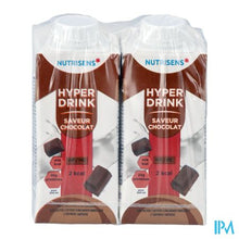 Load image into Gallery viewer, Hyperdrink Chocolade Z/lactose Pack 4x200ml