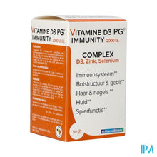 Afbeelding in Gallery-weergave laden, Vitamine D3 2000ie Immunity Pharmagenerix Tabl 90