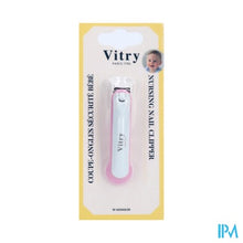 Load image into Gallery viewer, Nagelknipper Baby Met Veiligheid Blauw/roos (azie)