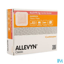 Load image into Gallery viewer, Allevyn Ag Verband Klevend Silic. 7,5x7,5cm 10
