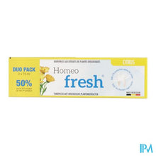 Charger l'image dans la galerie, Homeofresh Citrus Tandpasta Duo Pack 2x75ml