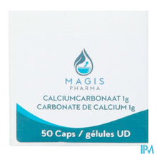 Afbeelding in Gallery-weergave laden, Calcium Carbonaat 1g Comp 50 Magis