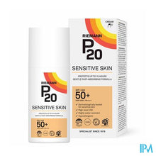 Afbeelding in Gallery-weergave laden, P20 Zonnecreme Sensitive Skin Spf50+ 200ml