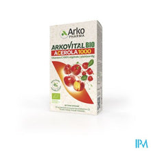 Charger l'image dans la galerie, Arkovital Acerola 1000 Bio Kauwtabl 30
