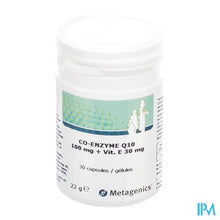 Afbeelding in Gallery-weergave laden, Coenzyme Q10 100mg+vtt E Caps 30 6492 Metagenics