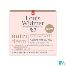 Charger l'image dans la galerie, Widmer Nutriderm Pigmacare Dagcr Uv50 Parf 50ml