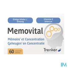 Load image into Gallery viewer, Memovital Filmomh Tabl 60