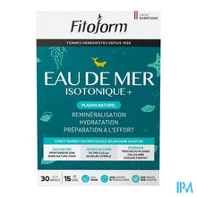 Afbeelding in Gallery-weergave laden, Isotonique Eau De Mer Amp 30x10ml Fitoform