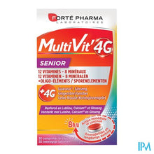 Load image into Gallery viewer, Multivit' 4G Senior Comp 30