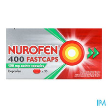Charger l'image dans la galerie, Nurofen 400 Fastcaps Caps 30x400mg