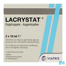 Afbeelding in Gallery-weergave laden, Lacrystat Collyre Fl 2x10ml Nf