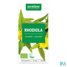 Afbeelding in Gallery-weergave laden, Purasana Rhodiola 300mg Bio V-caps 90