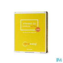 Afbeelding in Gallery-weergave laden, Vitamine D Complex Ultra 3000ui 120 Natural Energy