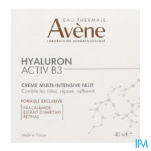 Afbeelding in Gallery-weergave laden, Avene Hyaluron Activ B3 Multi-intens. Nachtcr 40ml