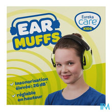 Load image into Gallery viewer, Eureka Care Gehoorbescherm. Koptelefoon 3-12j Fluo
