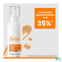 Afbeelding in Gallery-weergave laden, Avene Zon Spf50+ A/pigment Fluide 40ml