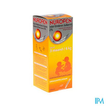 Afbeelding in Gallery-weergave laden, Nurofen Kind Sinaas Susp Suikervrij 200ml