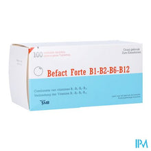 Afbeelding in Gallery-weergave laden, Befact® Forte B1-B2-B6-B12 omhulde tabletten 100 UD (Unit Dose)