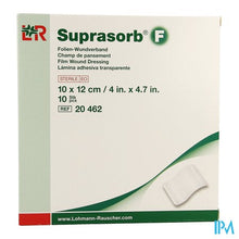 Load image into Gallery viewer, Suprasorb F Film Kp Steriel 10x12cm 10 20462