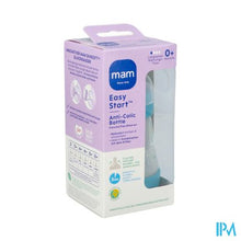 Afbeelding in Gallery-weergave laden, Mam Zuigfles Easy Start A/colic Matt Blauw 160ml
