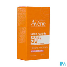 Charger l'image dans la galerie, Avene Zon Spf50+ Ultra Fluid Eclat Radiance 50ml