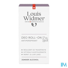 Afbeelding in Gallery-weergave laden, Widmer Deo Roll-on Antiperspirant Zonder Parfum 50ml