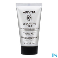 Afbeelding in Gallery-weergave laden, Apivita 3in1 Cleansing Milk Face & Eyes 50ml