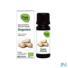 Afbeelding in Gallery-weergave laden, Oak Ess Olie Gember 10ml Bio