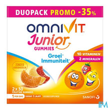 Afbeelding in Gallery-weergave laden, Omnivit Junior Gummies Duopack -35%