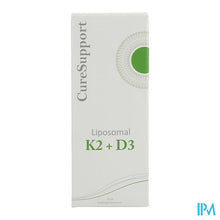 Afbeelding in Gallery-weergave laden, Curesupport Liposomal K2 + D3 60ml