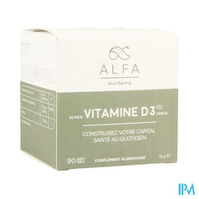 Afbeelding in Gallery-weergave laden, ALFA Vitamine D3 2000iu Softgels 90