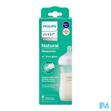 Load image into Gallery viewer, Philips Avent Natural 3.0 Zuigfles Glas 240ml