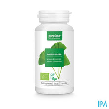 Afbeelding in Gallery-weergave laden, Purasana Vegan Ginkgo Biloba V-caps 70 Be-bio-02