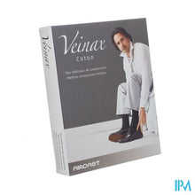 Afbeelding in Gallery-weergave laden, Veinax Kous Katoen Man 2 Lang Donkerblauw Maat 2