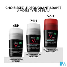 Load image into Gallery viewer, Vichy Homme Deo Extr. Controle 72u Roller 50ml Nf