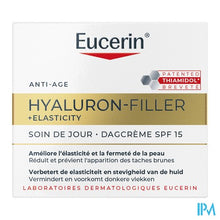 Load image into Gallery viewer, Eucerin Hyaluron Filler+elast. Dagcr Spf15 50ml