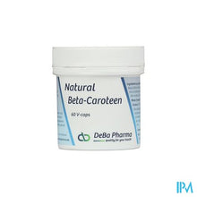 Afbeelding in Gallery-weergave laden, Beta Carotene Caps 120 Deba