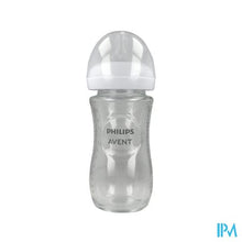 Load image into Gallery viewer, Philips Avent Natural 3.0 Zuigfles Glas 240ml