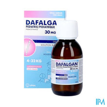 Afbeelding in Gallery-weergave laden, Dafalgan Pediatrie 30mg/ml Drinkb.opl 150ml
