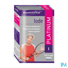 Charger l'image dans la galerie, Mannavital Jodium Platinum V-caps 120