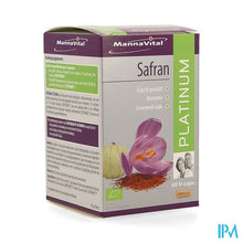 Afbeelding in Gallery-weergave laden, Mannavital Bio Saffraan Platinum V-caps 60