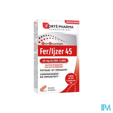 Afbeelding in Gallery-weergave laden, Ijzer 45 Forte Pharma Caps 60