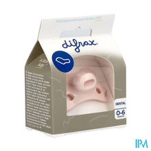 Afbeelding in Gallery-weergave laden, Difrax Fopspeen Dental 0-6m Uni/pure Roze/blossom