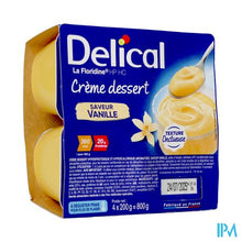 Afbeelding in Gallery-weergave laden, Delical Creme Dessert La Floridine Vanille 4x200g