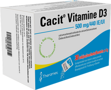Load image into Gallery viewer, Cacit Vit. D3 500mg/440ie Bruisgranul. Zakje 30