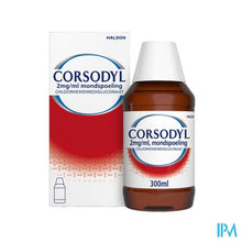 Load image into Gallery viewer, Corsodyl 2mg/ml Mondspoeling Oplossing 300ml