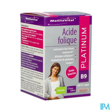 Afbeelding in Gallery-weergave laden, Mannavital Foliumzuur Platinum V-caps 90