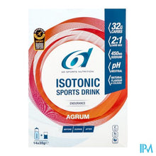 Load image into Gallery viewer, 6d Isotonic Sports Drink Agrum Pdr Zakje 14x35g